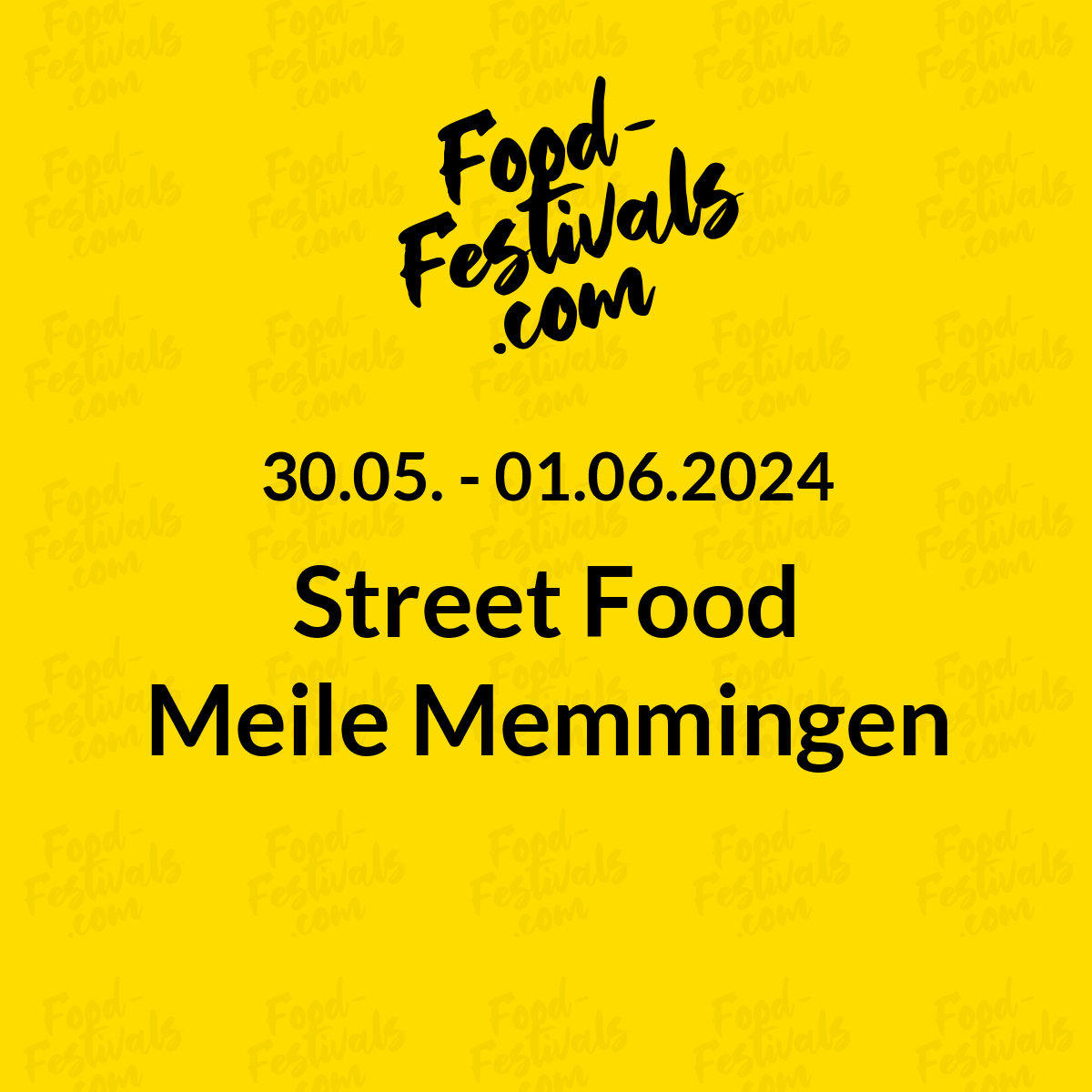 Street Food Meile Memmingen