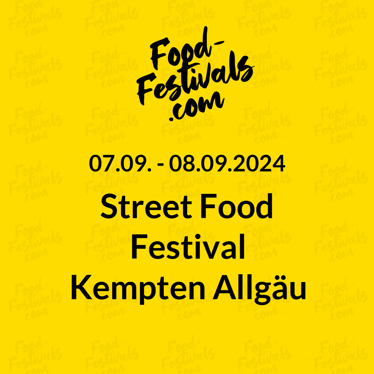 Street Food Festival Kempten Allgäu