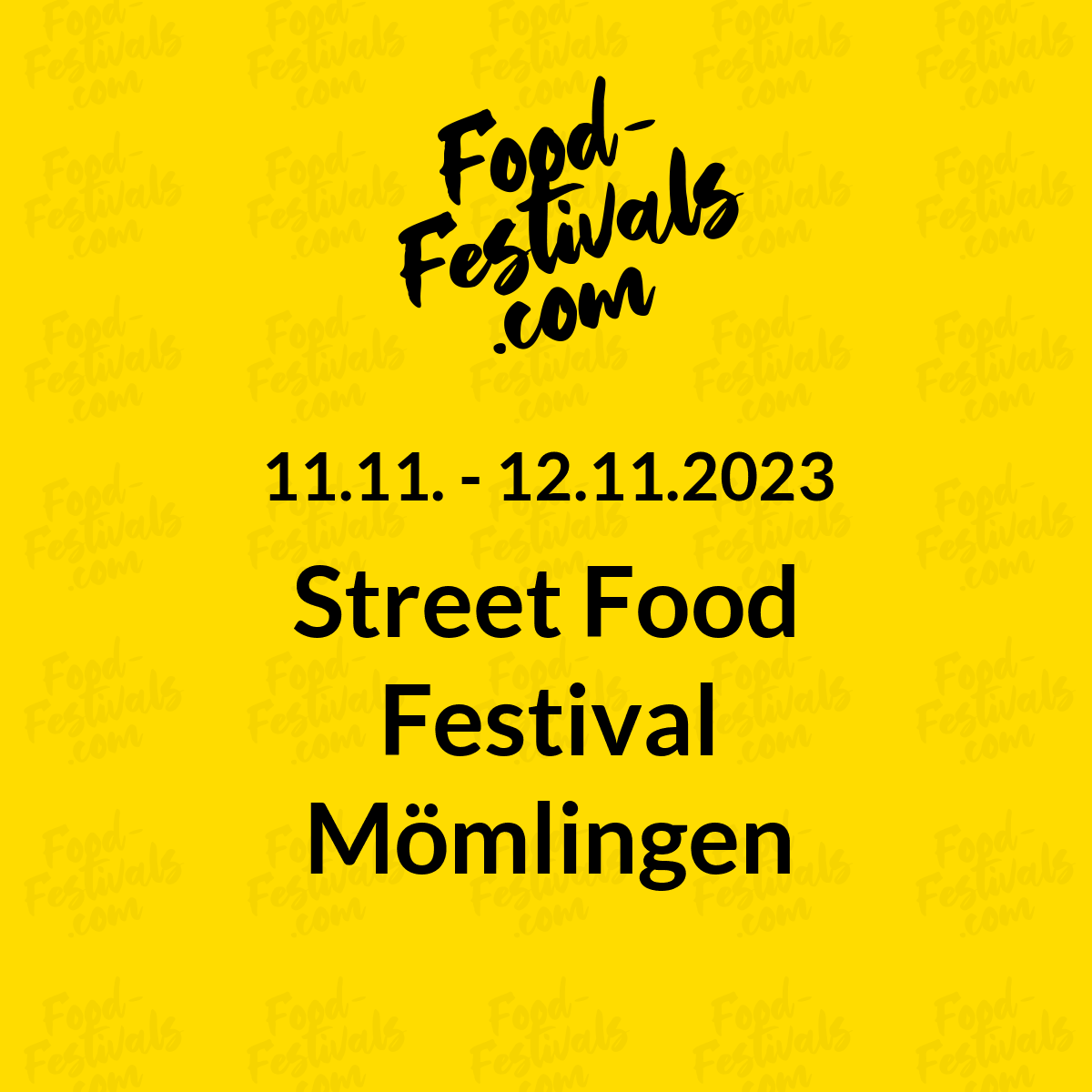 Street Food Festival Mömlingen