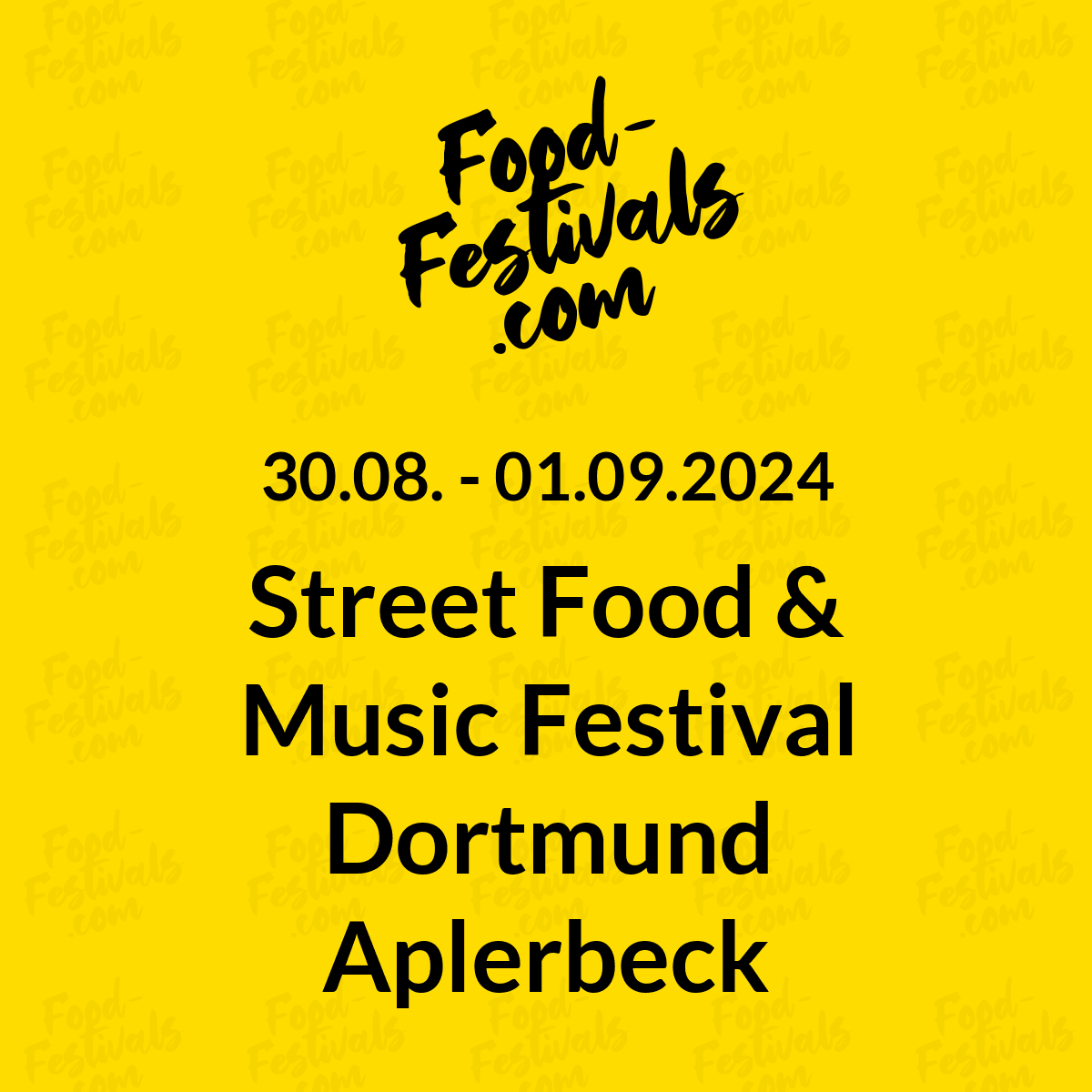 Street Food & Music Festival Dortmund Aplerbeck