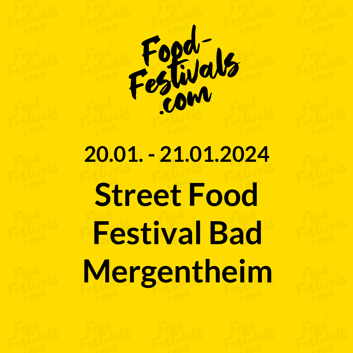 Street Food Festival Bad Mergentheim