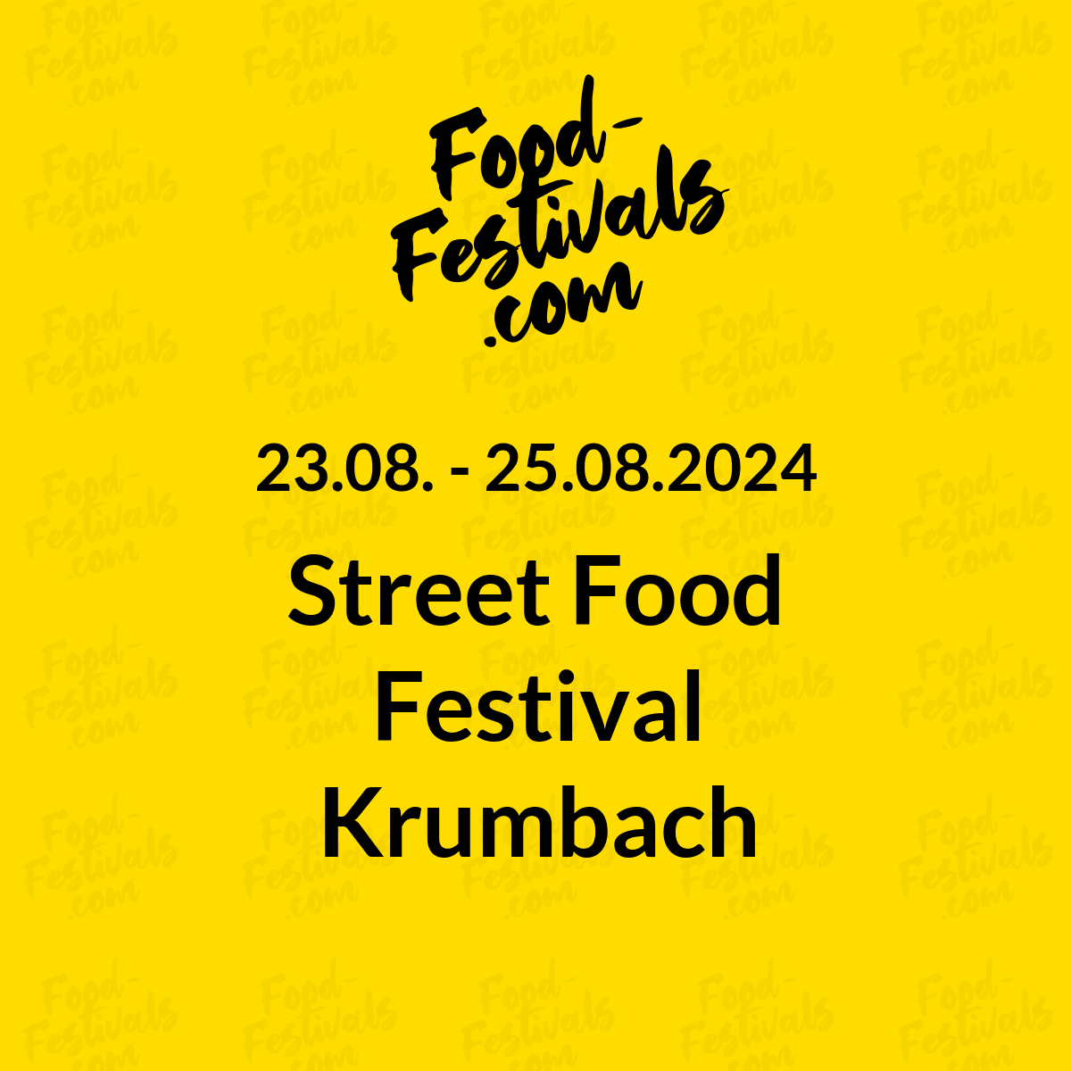 Street Food Festival Krumbach