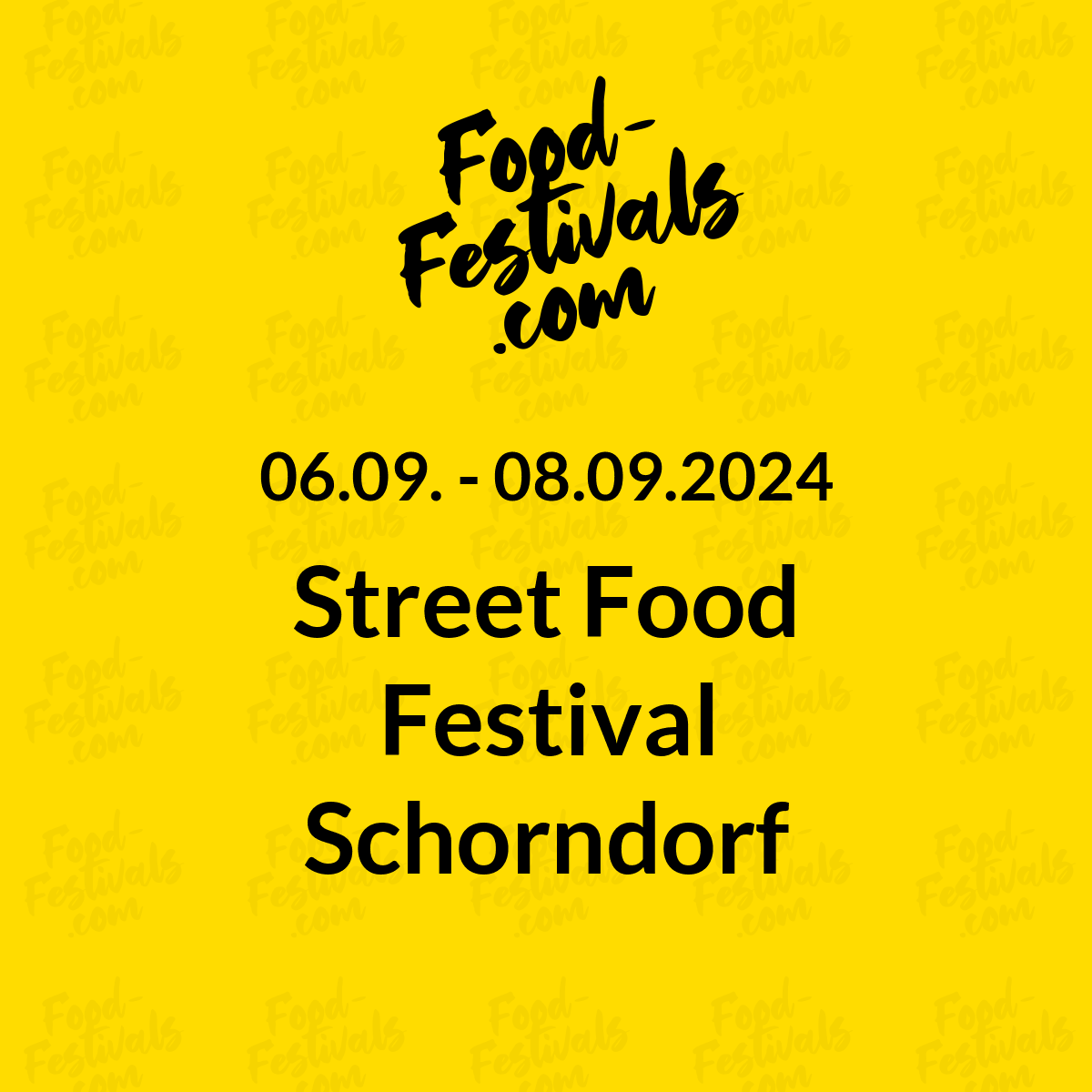 Street Food Festival Schorndorf