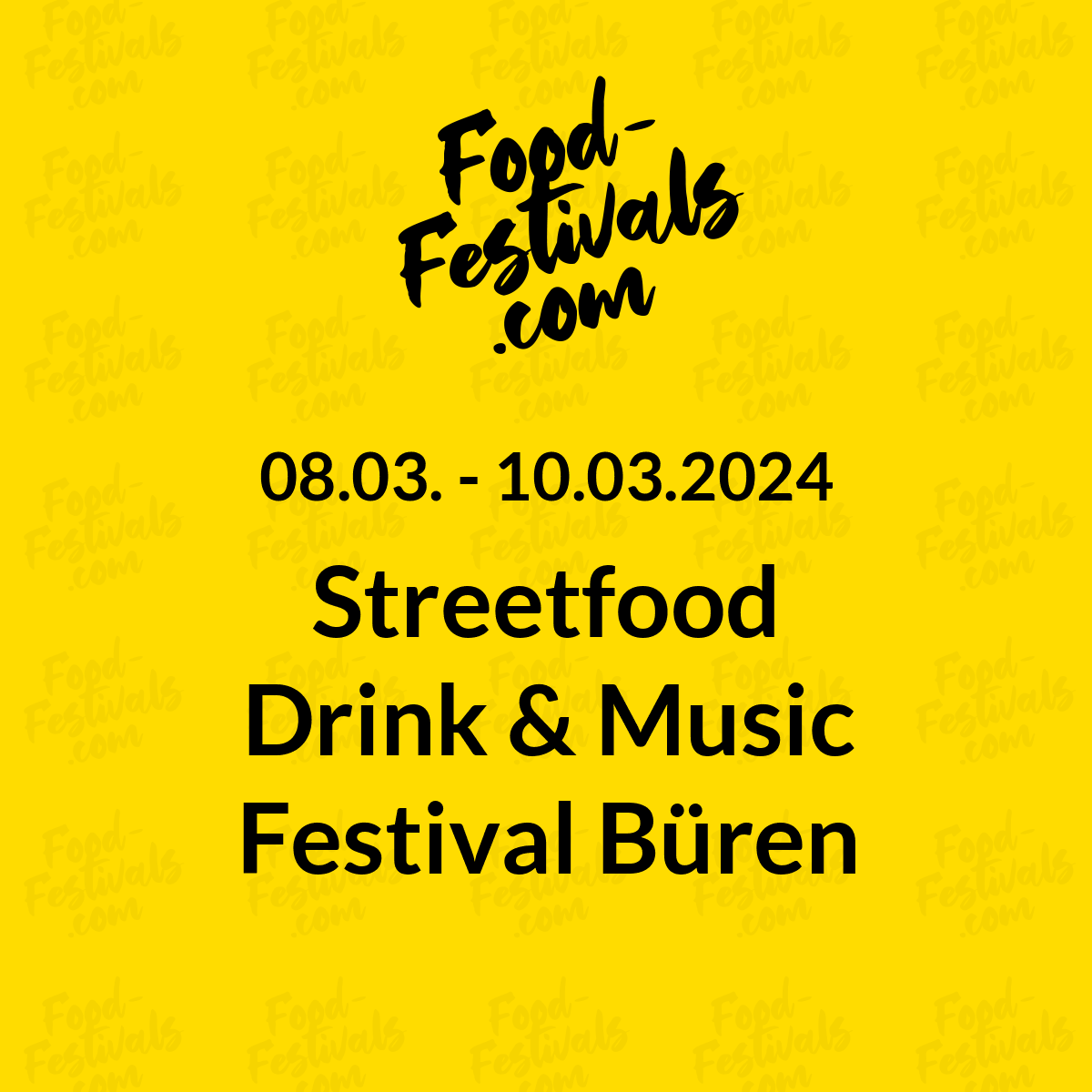 Streetfood Drink & Music Festival Büren