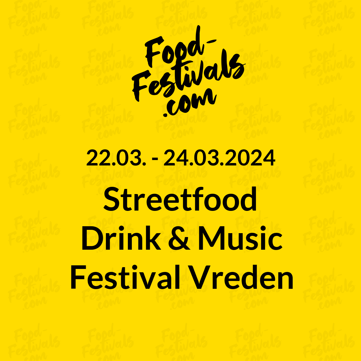 Streetfood Drink & Music Festival Vreden