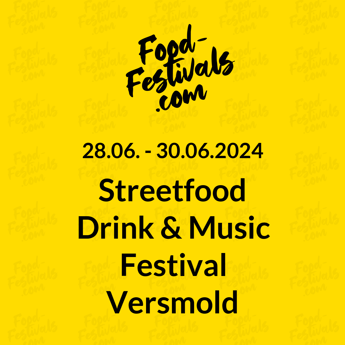 Streetfood Drink & Music Festival Versmold
