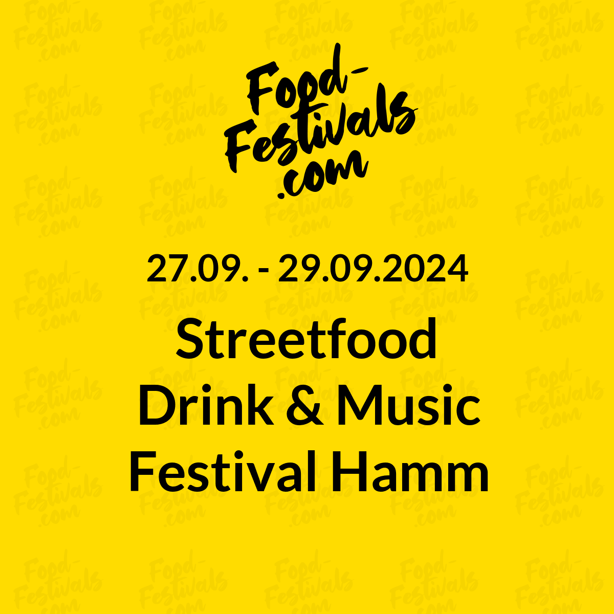 Streetfood Drink & Music Festival Hamm