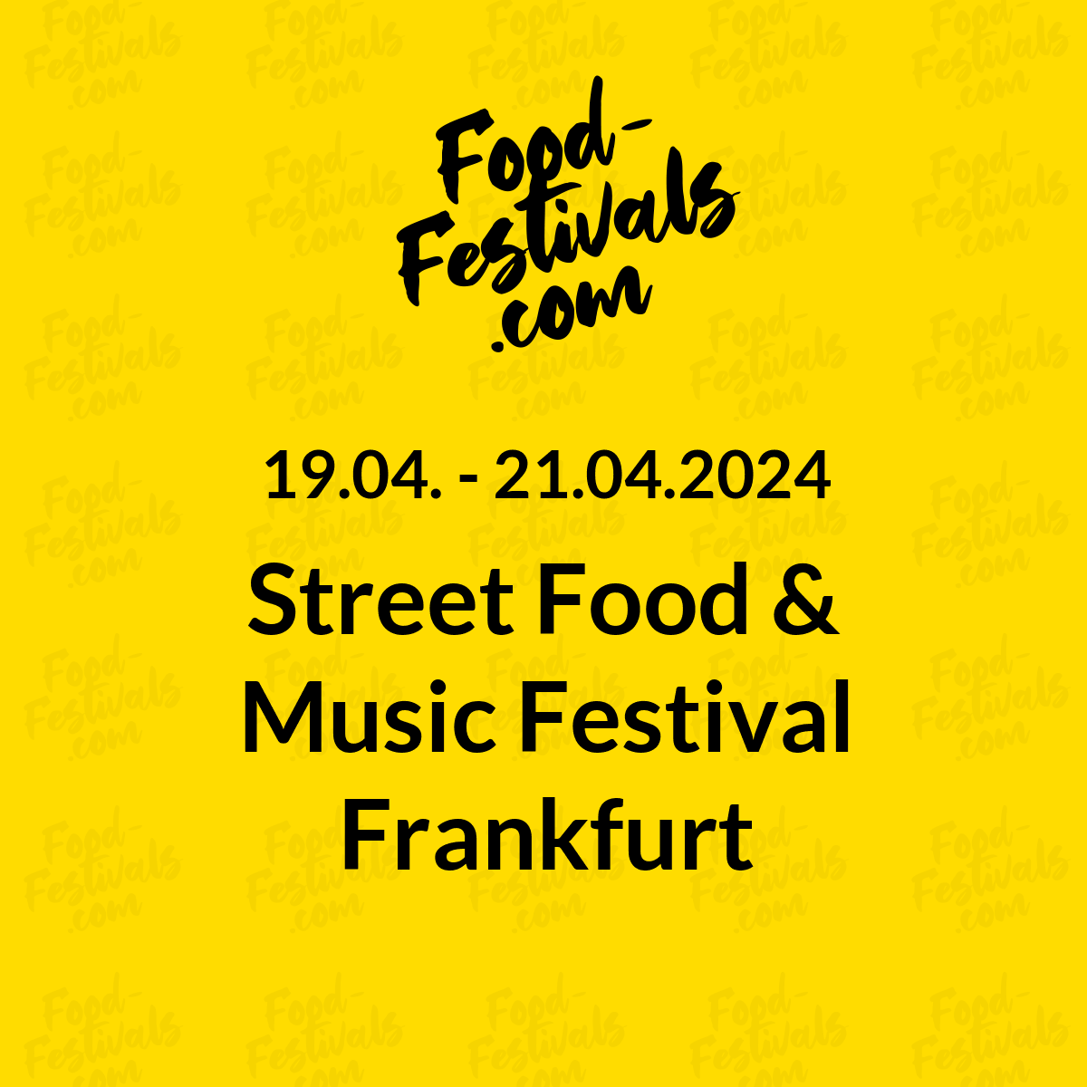 Street Food & Music Festival Frankfurt
