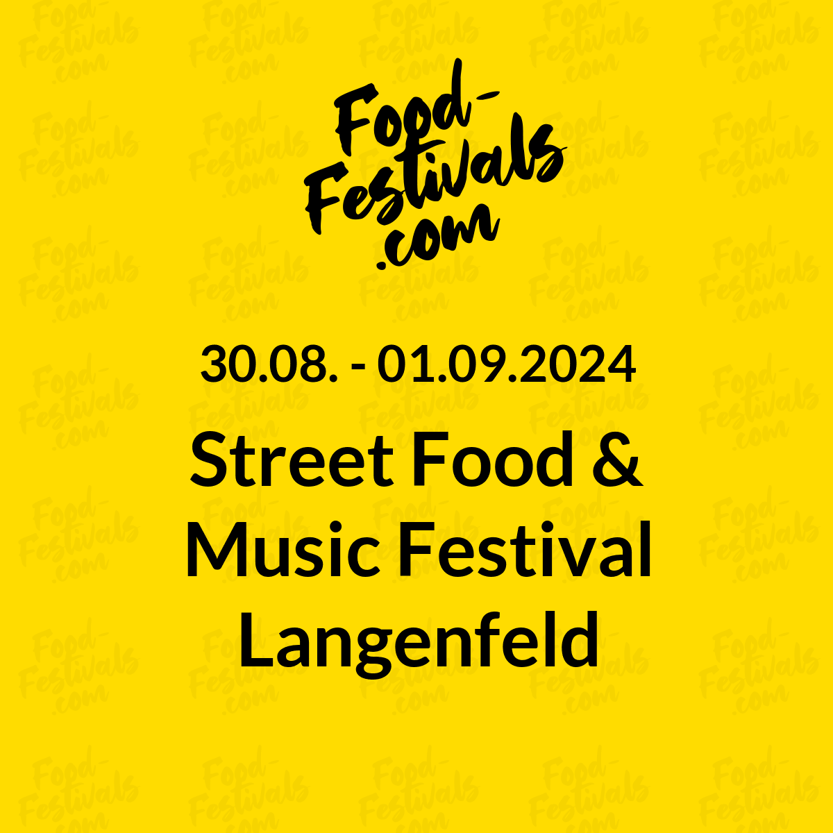 Street Food & Music Festival Langenfeld