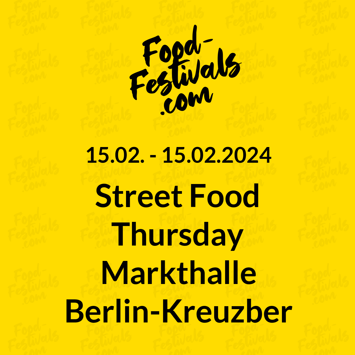 Street Food Thursday Markthalle Berlin-Kreuzberg
