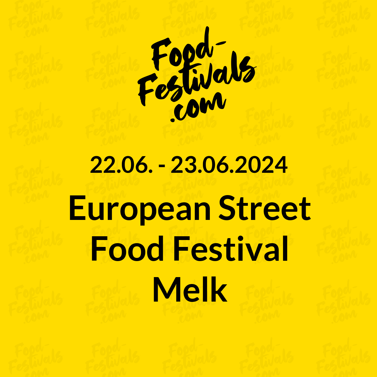 European Street Food Festival Melk