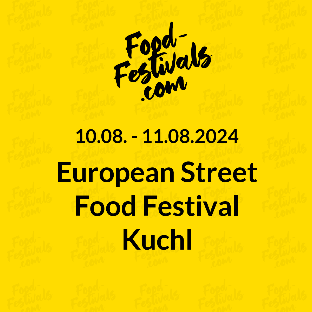 European Street Food Festival Kuchl