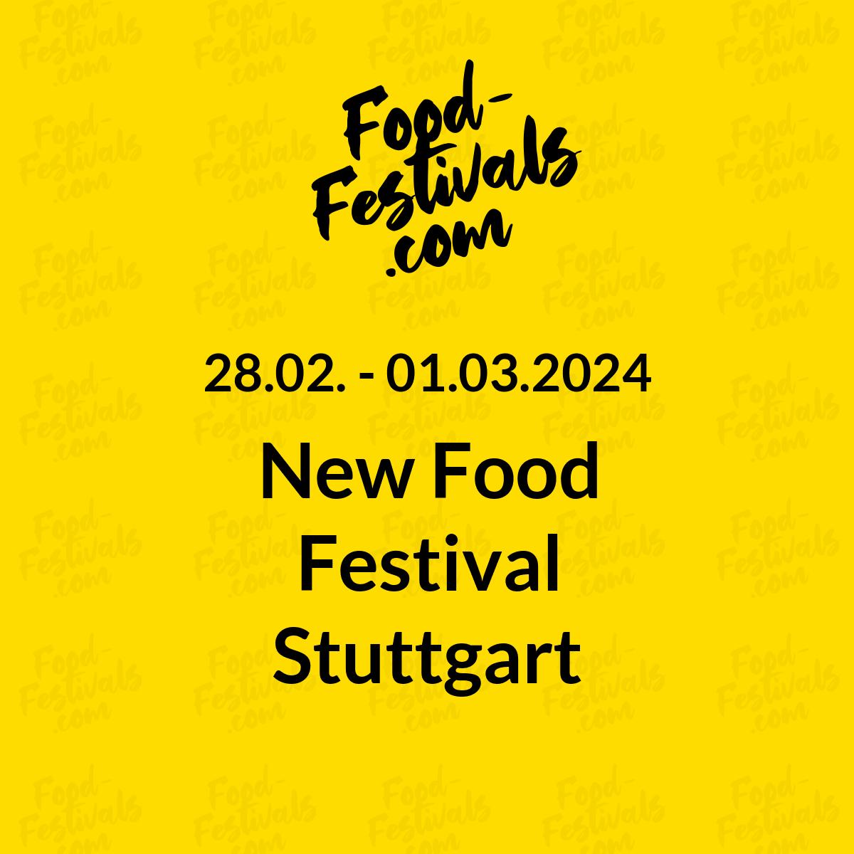 New Food Festival Stuttgart