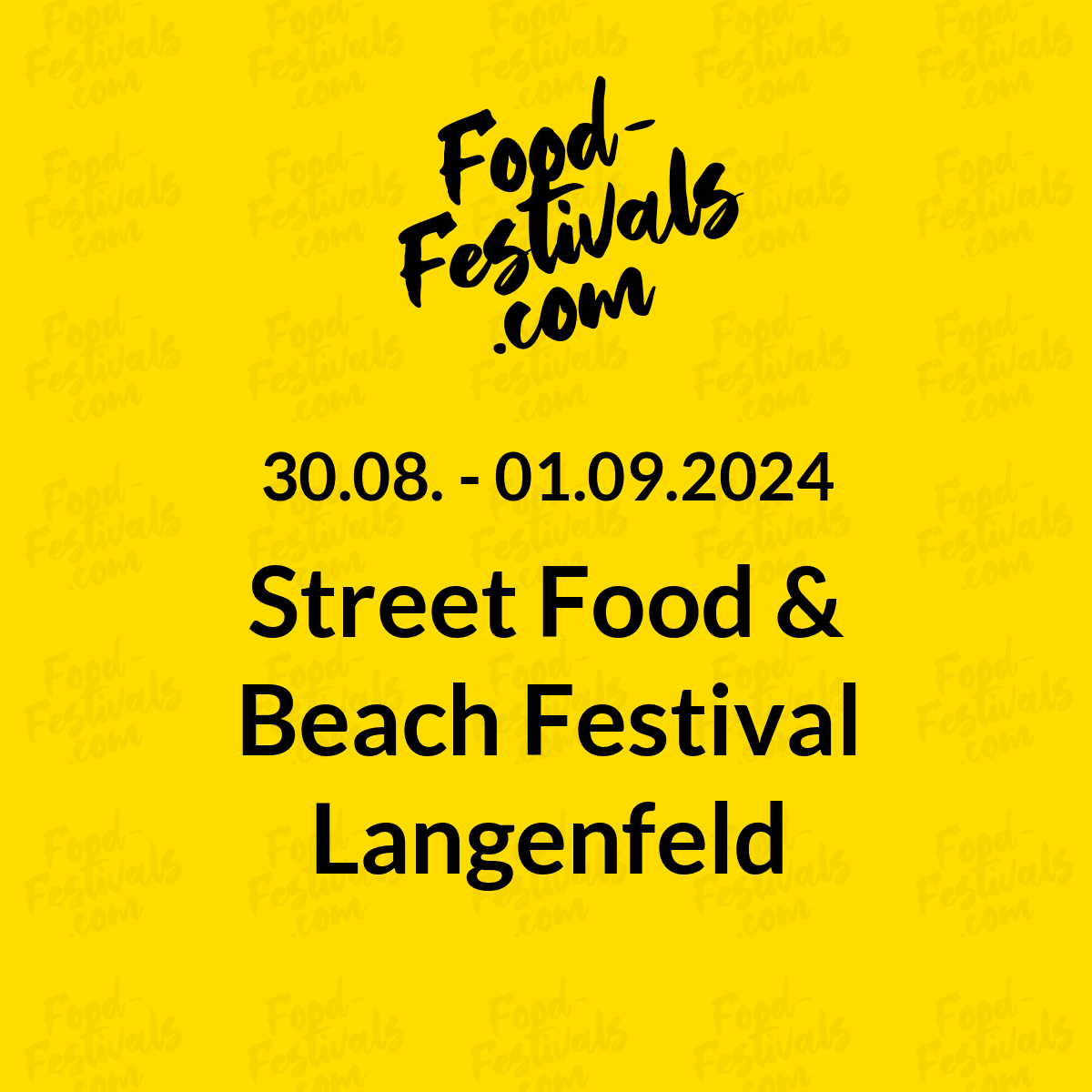 Street Food & Beach Festival Langenfeld