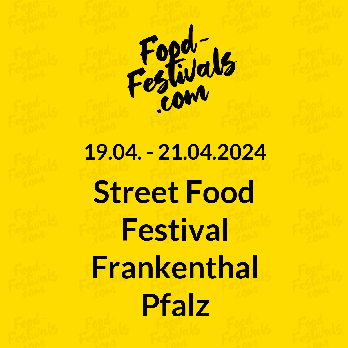 Street Food Festival Frankenthal Pfalz