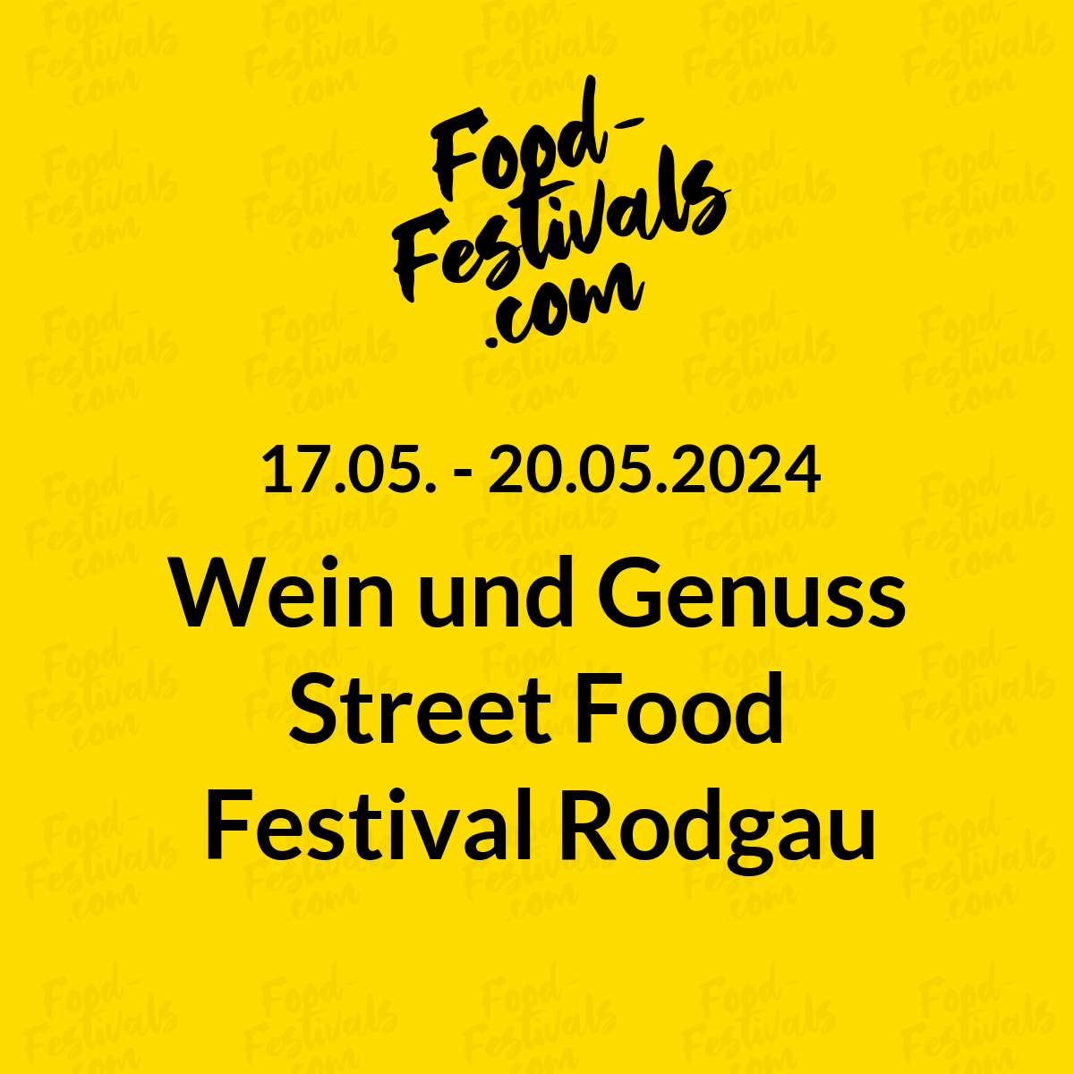 Wein und Genuss Street Food Festival Rodgau