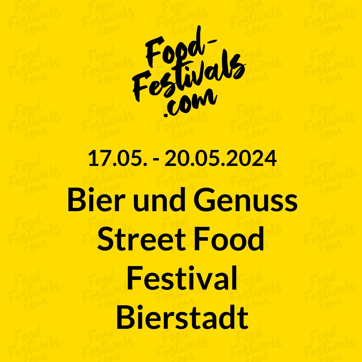 Bier und Genuss Street Food Festival Bierstadt (Wiesbaden)