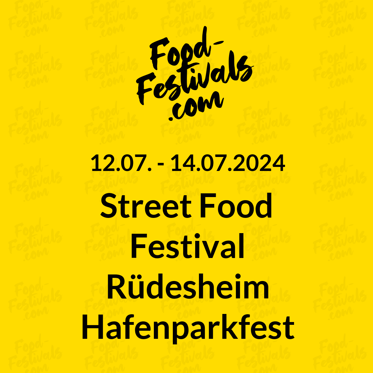 Street Food Festival Rüdesheim Hafenparkfest