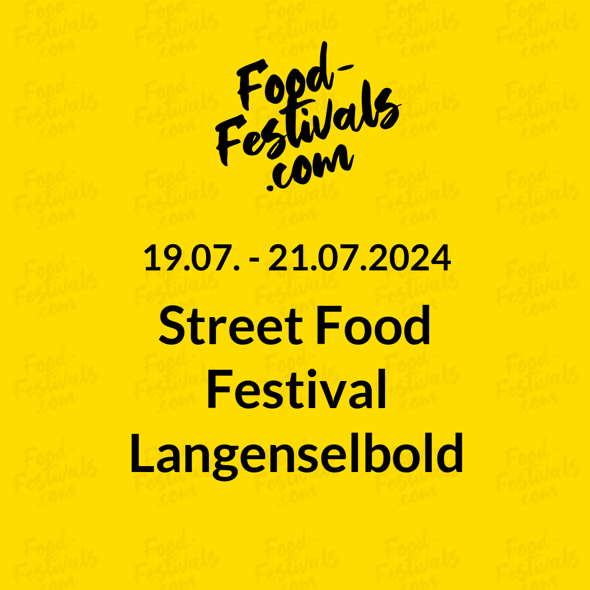 Street Food Festival Langenselbold