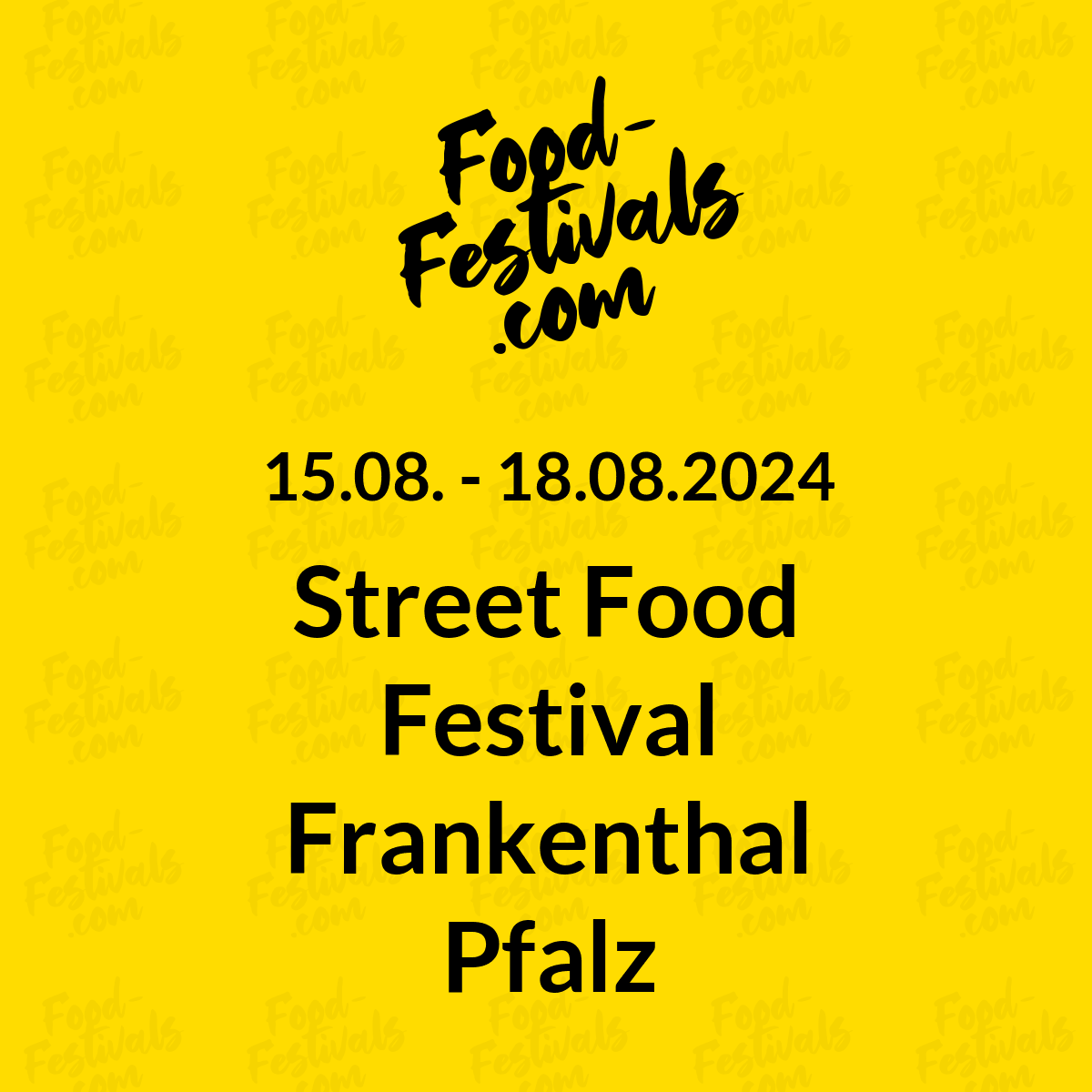 Street Food Festival Frankenthal Pfalz
