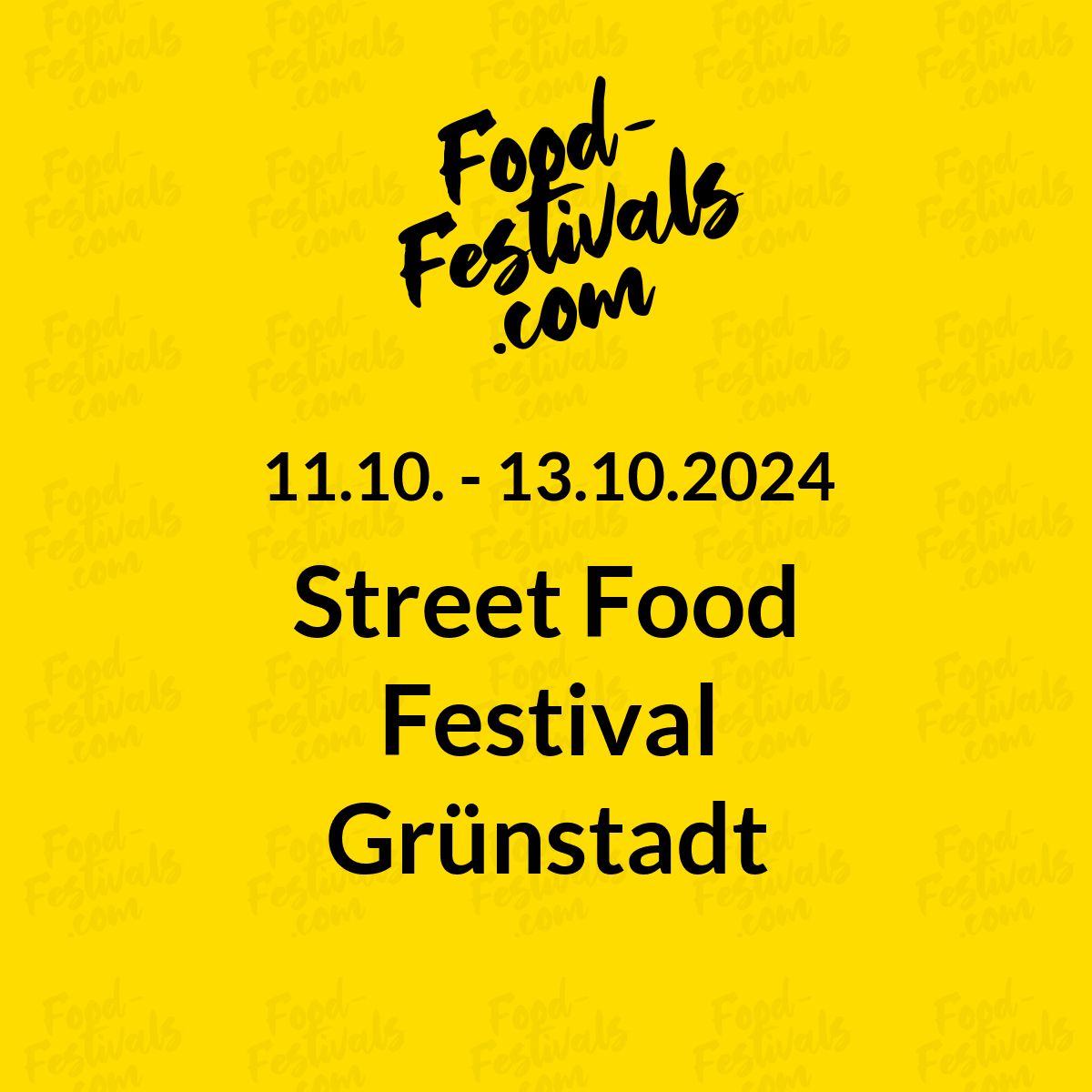 Street Food Festival Grünstadt