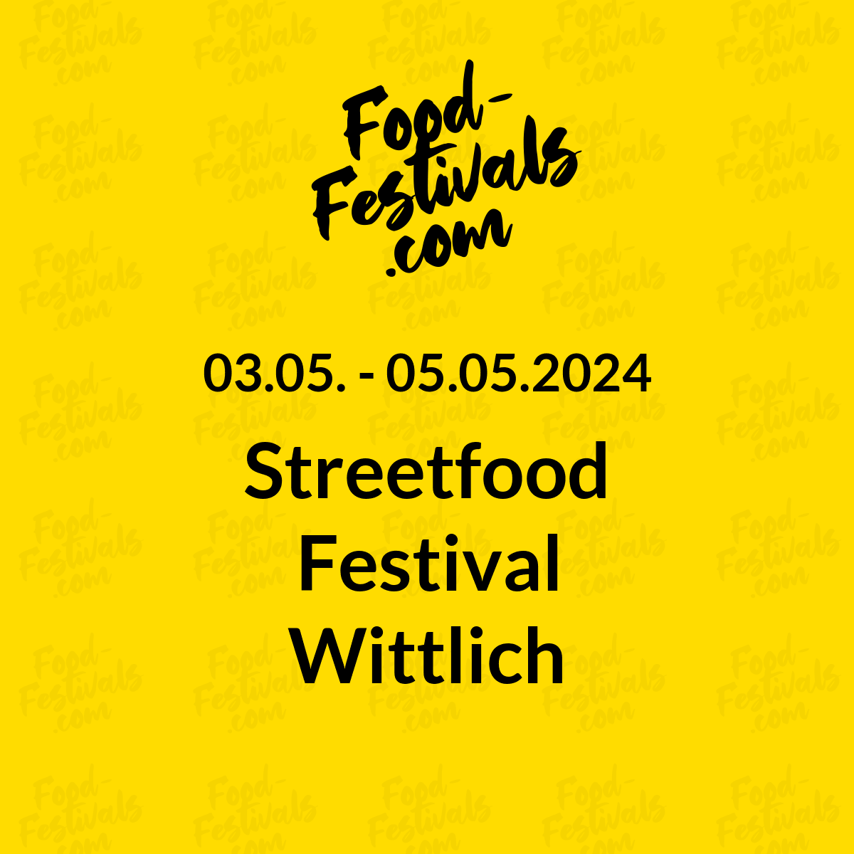 Streetfood Festival Wittlich