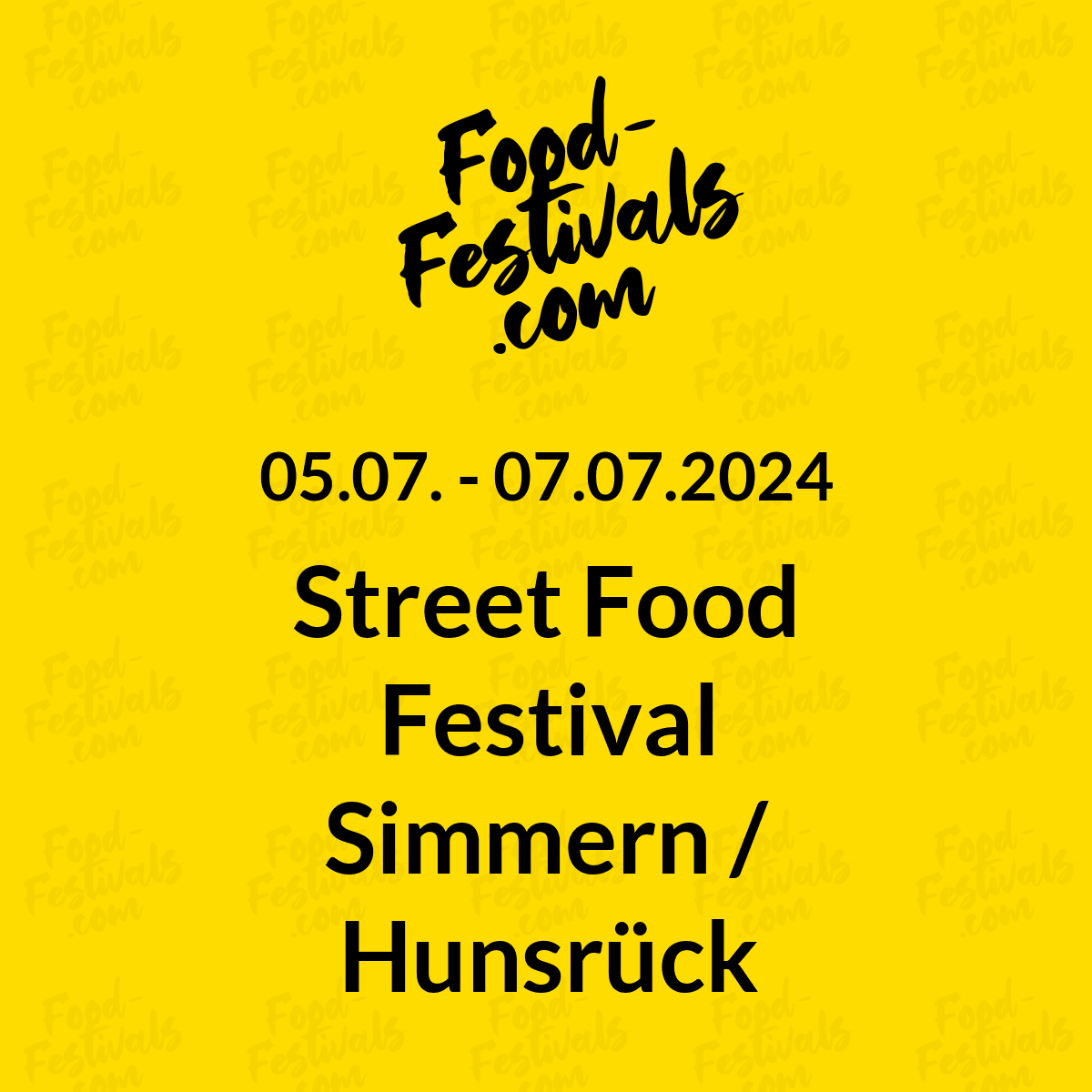 Street Food Festival Simmern / Hunsrück