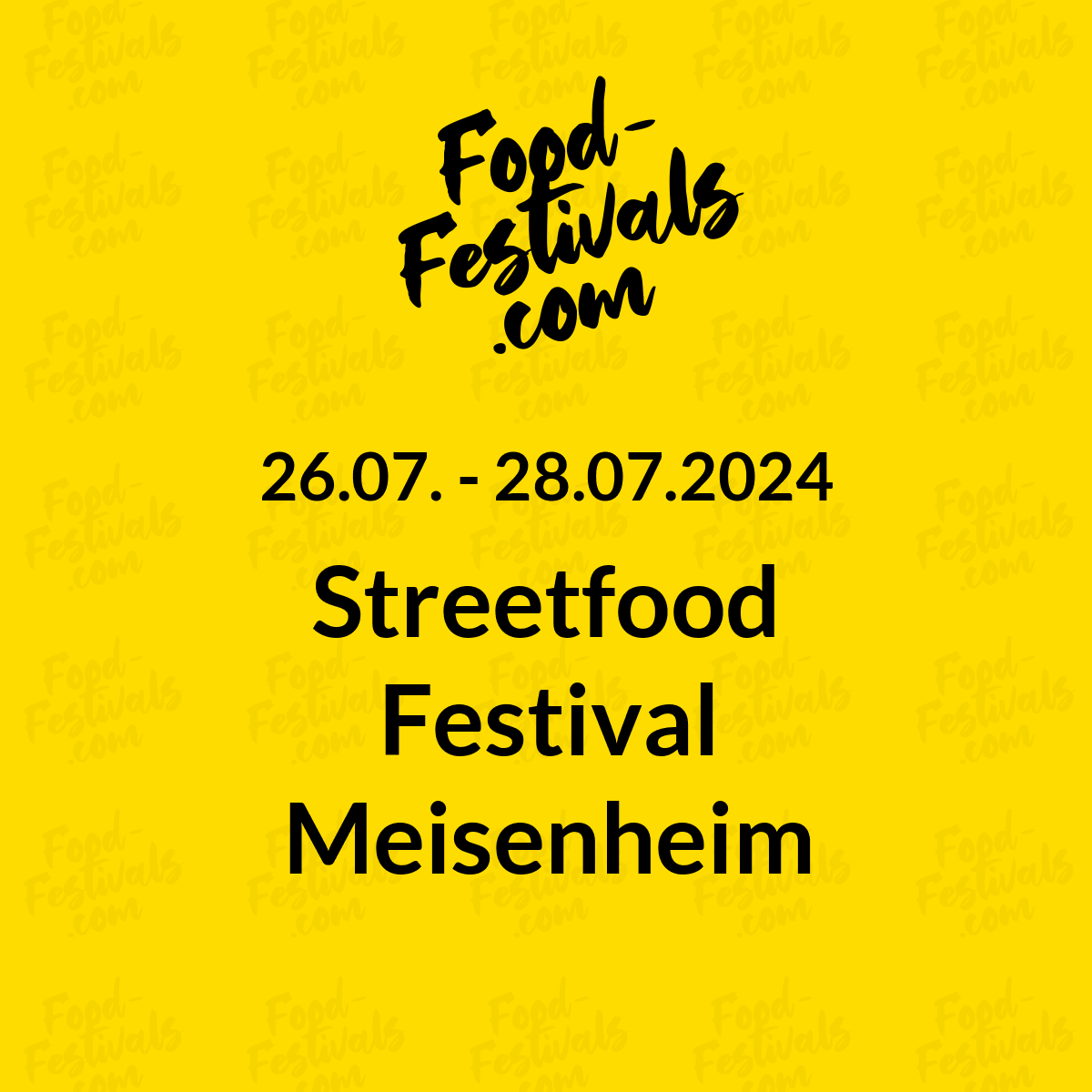 Streetfood Festival Meisenheim