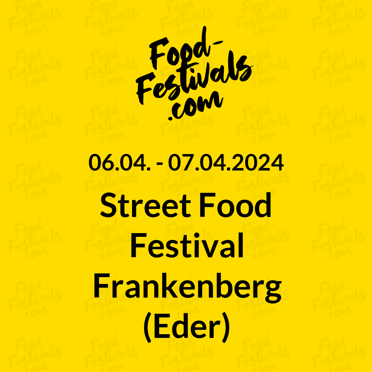 Street Food Festival Frankenberg (Eder)