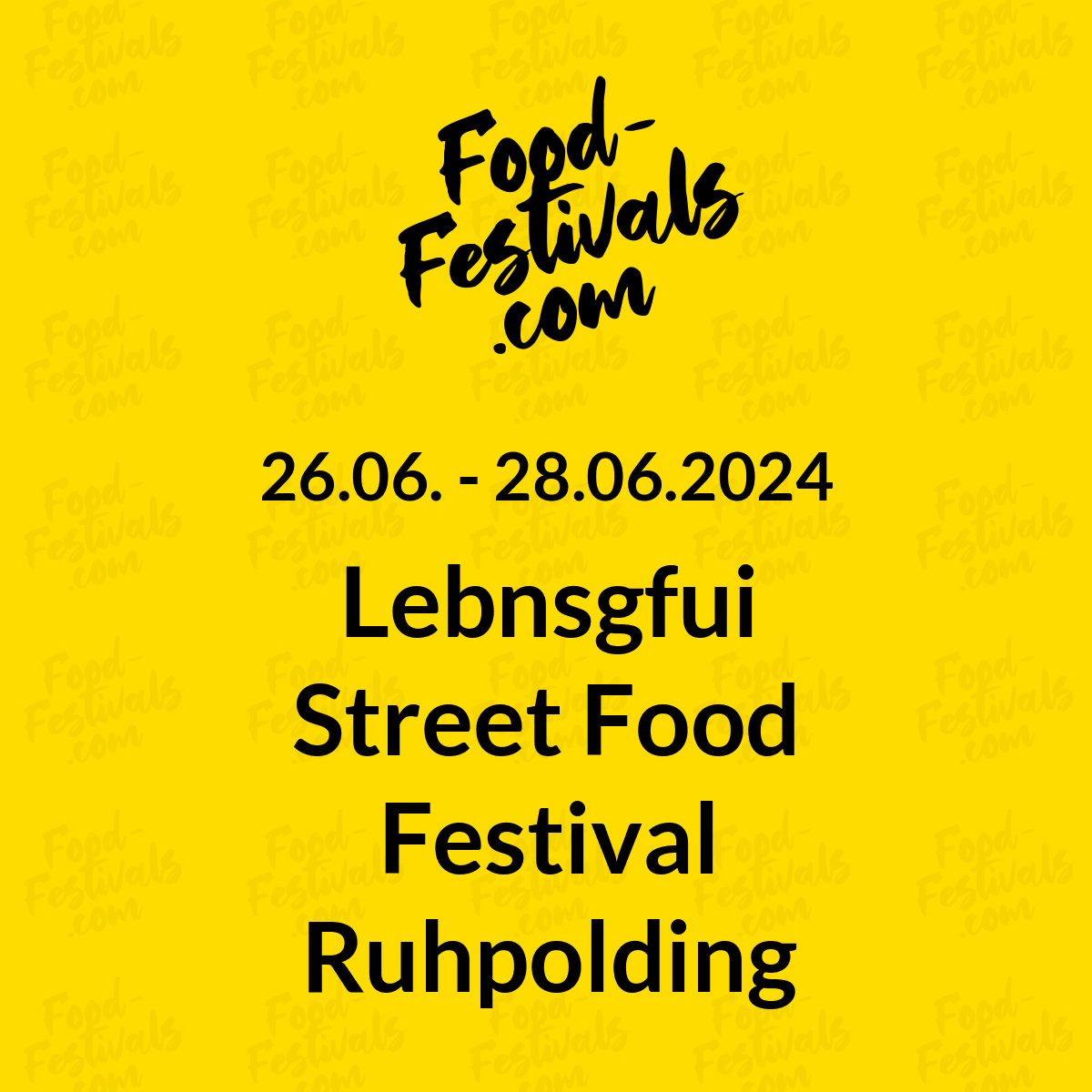 Lebnsgfui Street Food Festival Ruhpolding