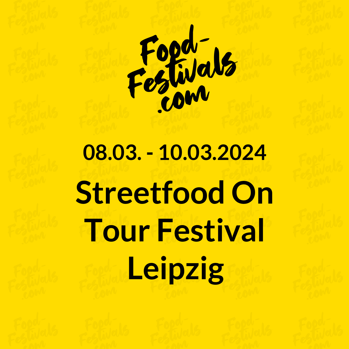 Streetfood On Tour Festival Leipzig