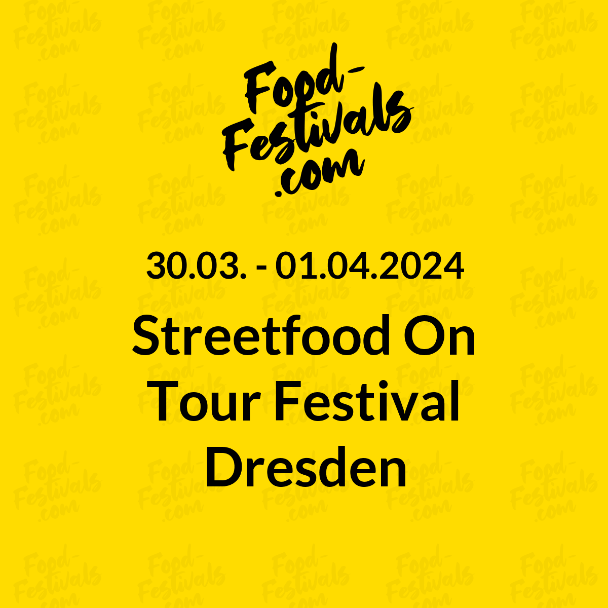 Streetfood On Tour Festival Dresden