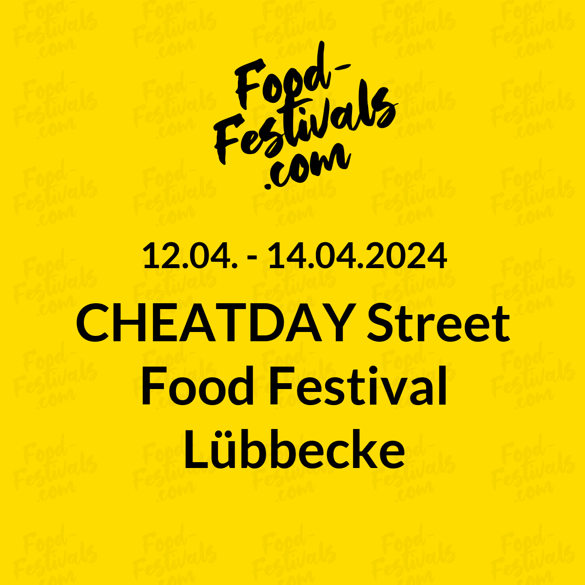 CHEATDAY Street Food Festival Lübbecke