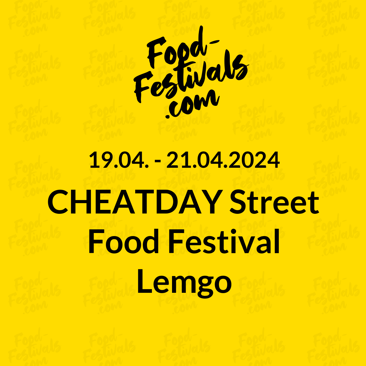 CHEATDAY Street Food Festival Lemgo