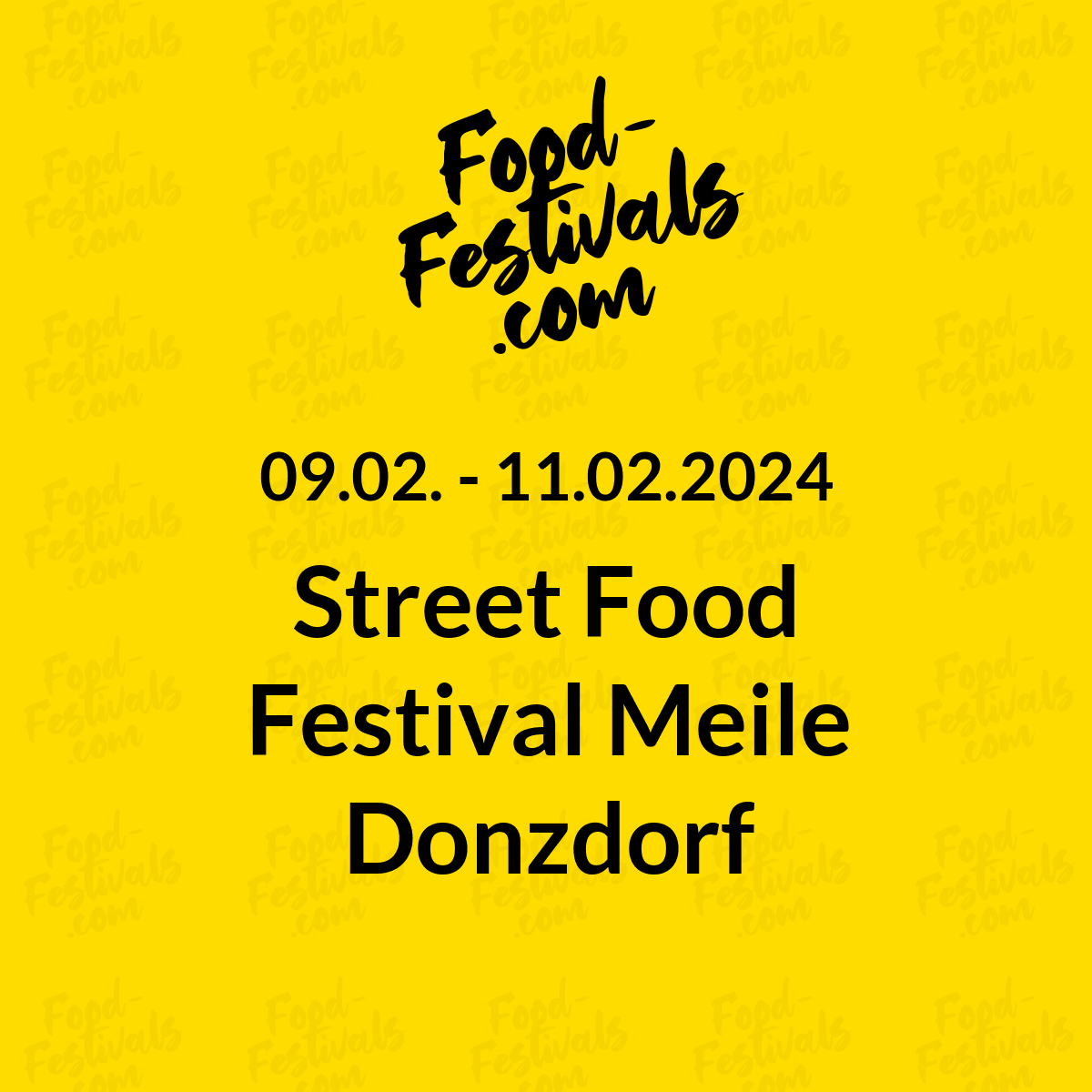 Street Food Festival Meile Donzdorf