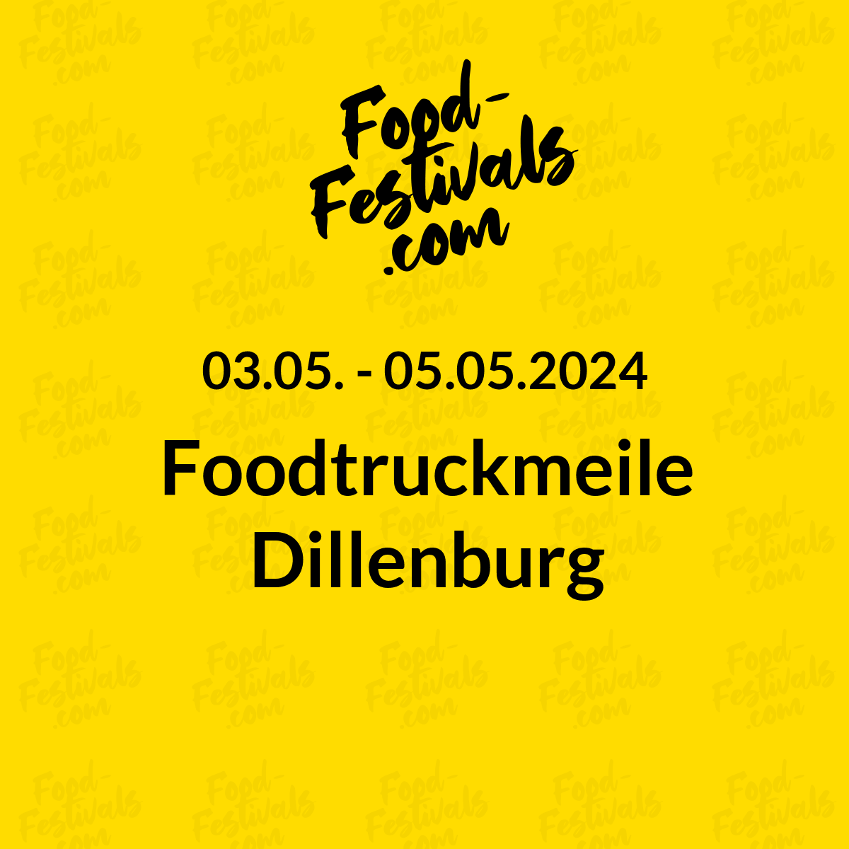 Foodtruckmeile Dillenburg