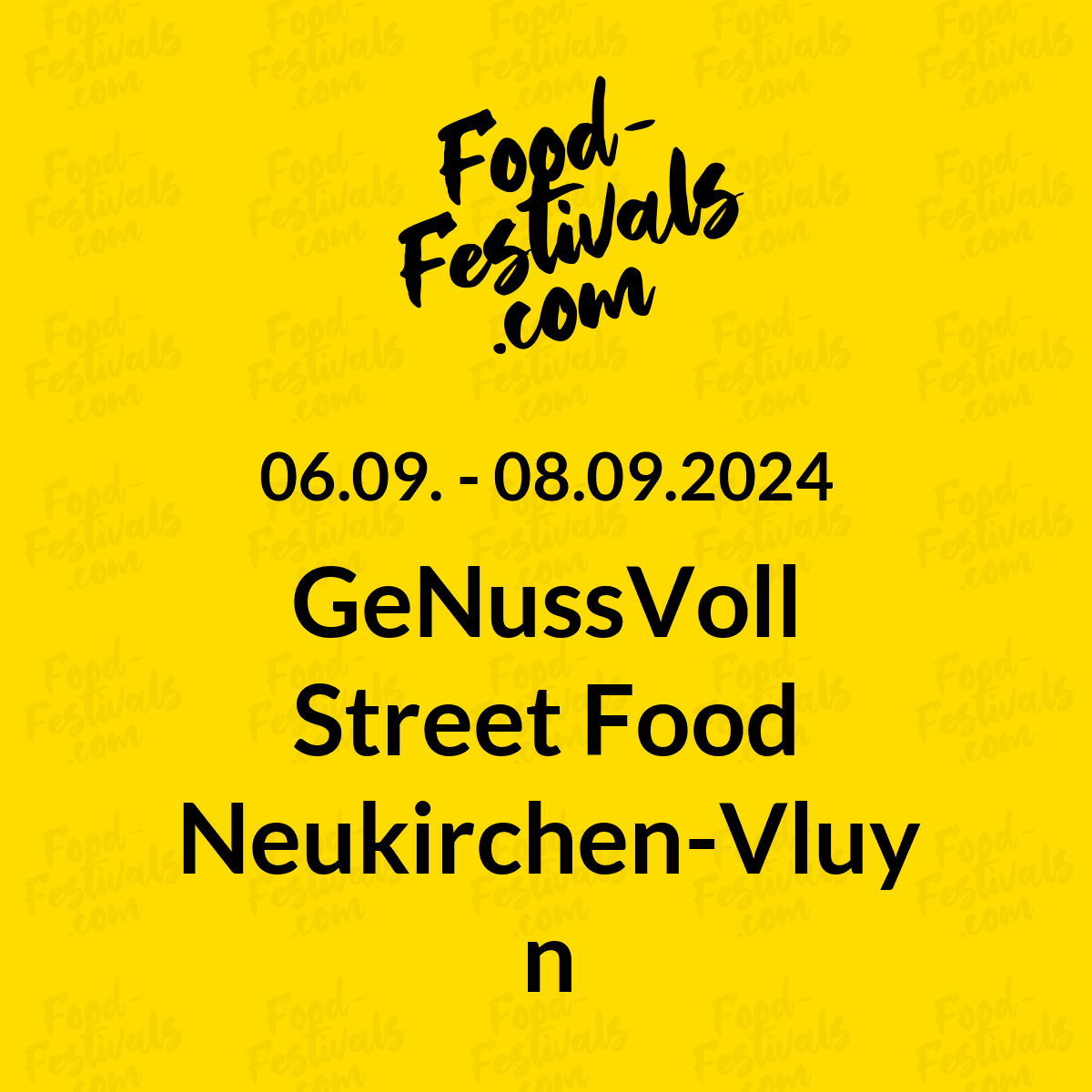 GeNussVoll Street Food Neukirchen-Vluyn