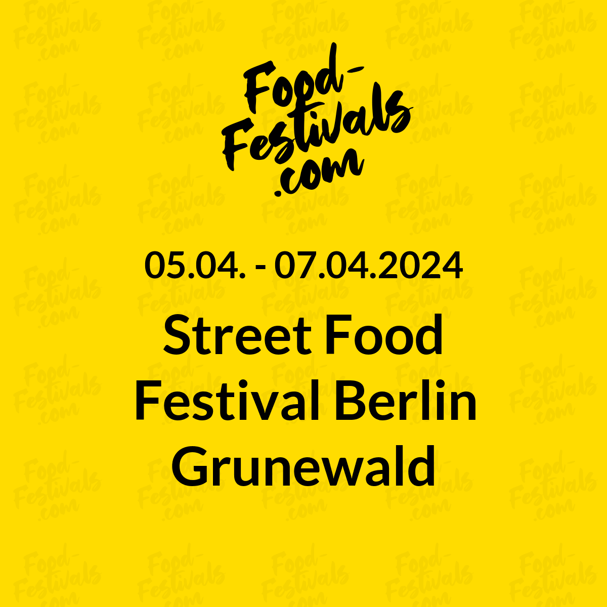 Street Food Festival Berlin Grunewald