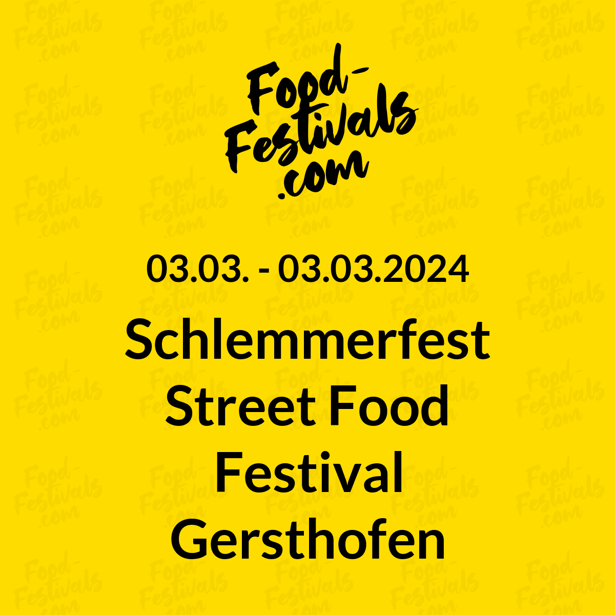 Schlemmerfest Street Food Festival Gersthofen