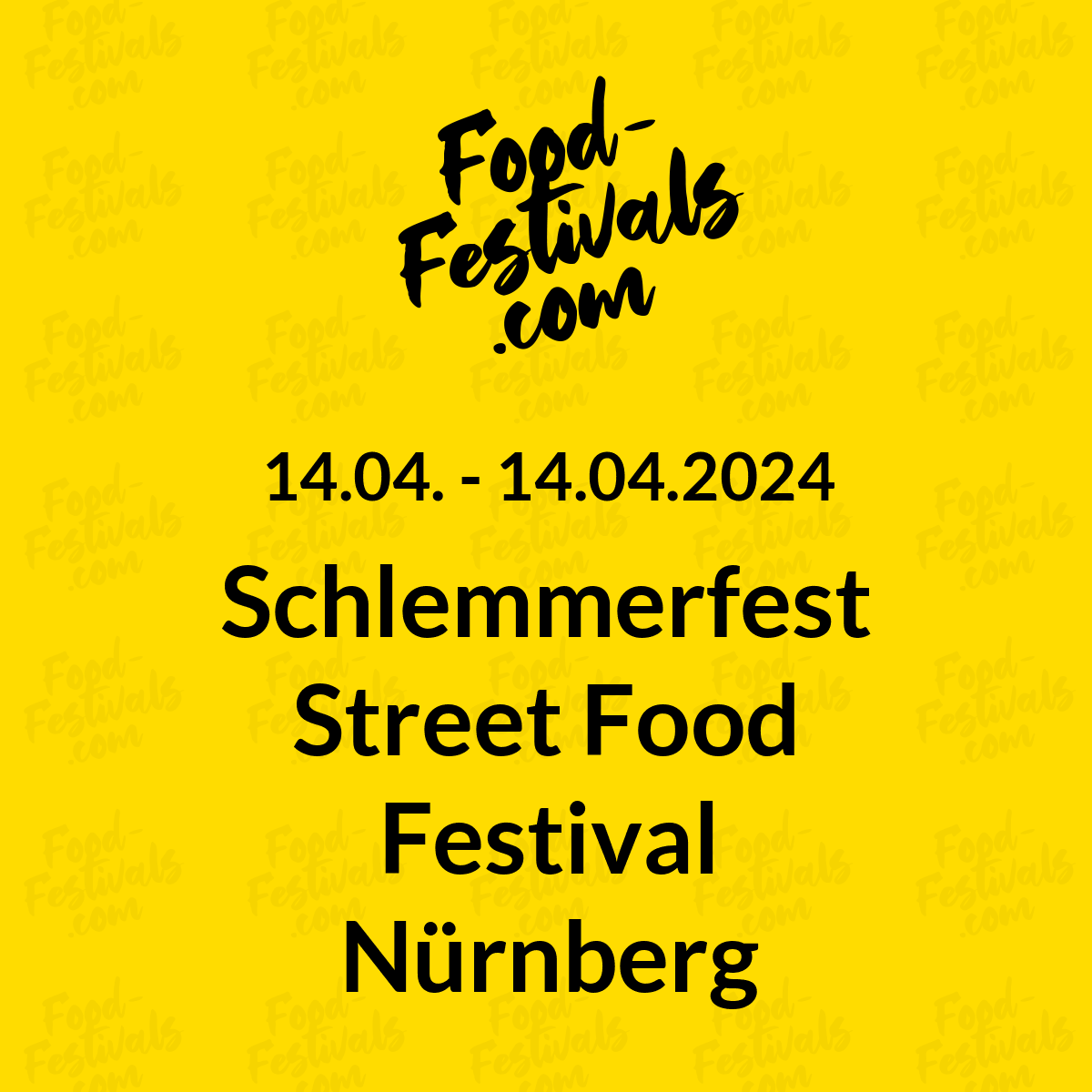 Schlemmerfest Street Food Festival Nürnberg