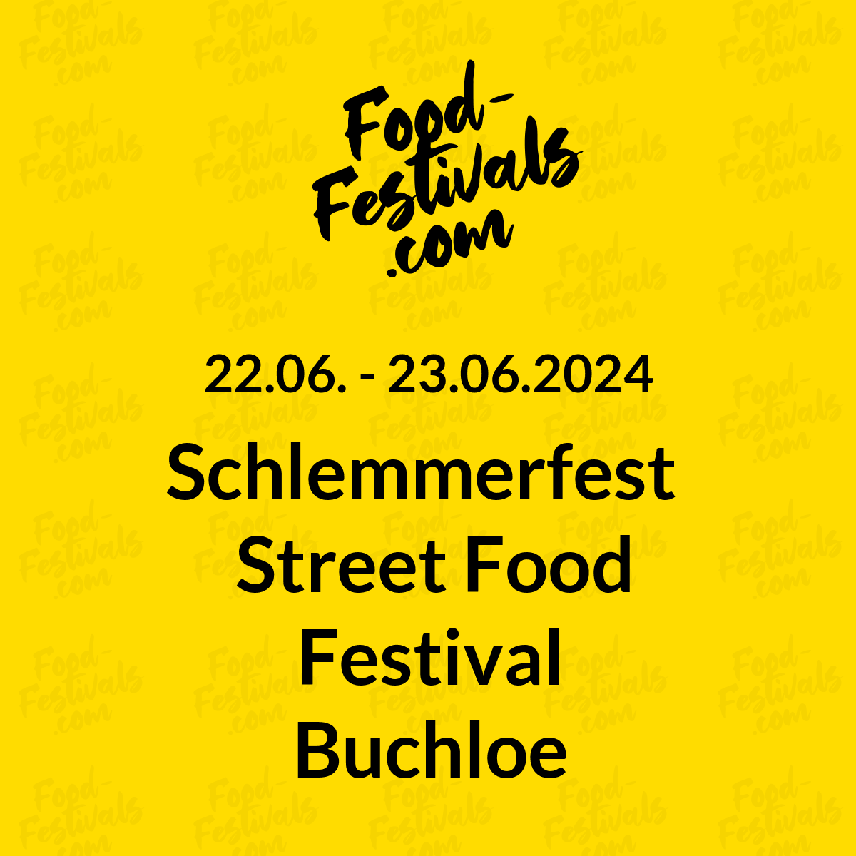 Schlemmerfest 
 Street Food Festival Buchloe