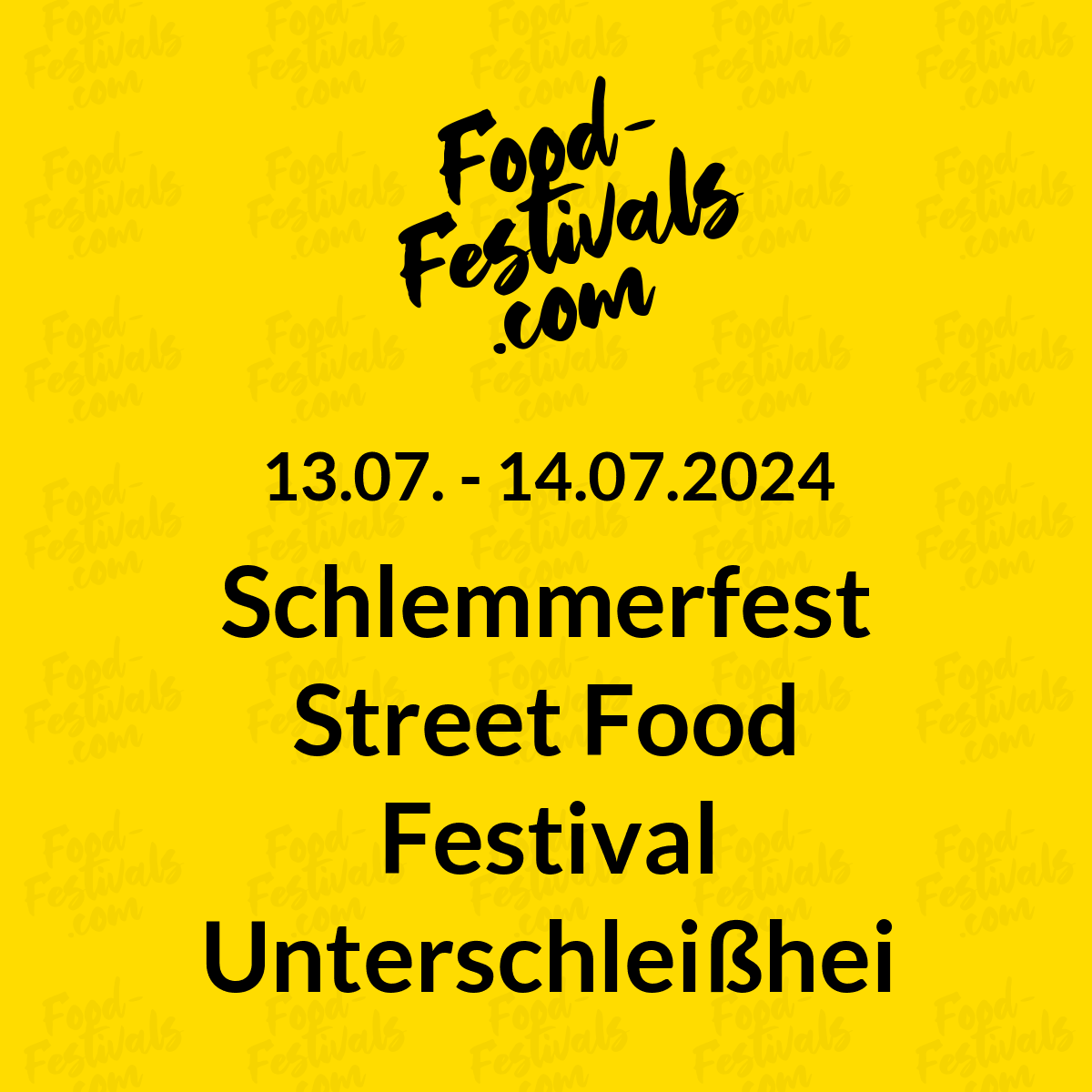 Schlemmerfest Street Food Festival Unterschleißheim