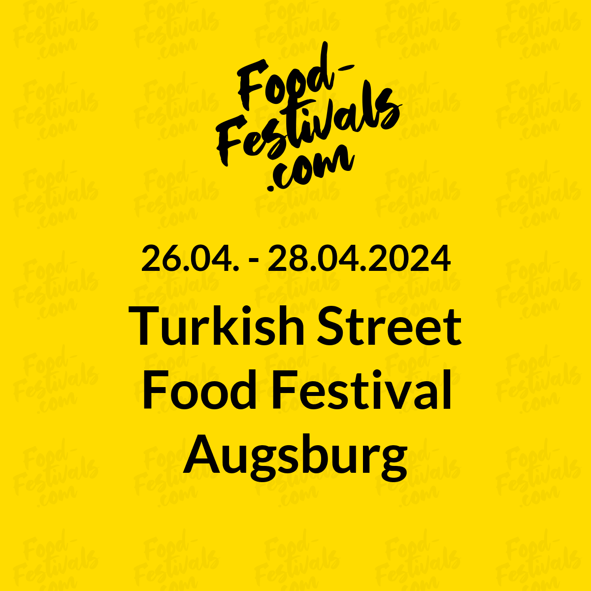 Turkish Street Food Festival Augsburg