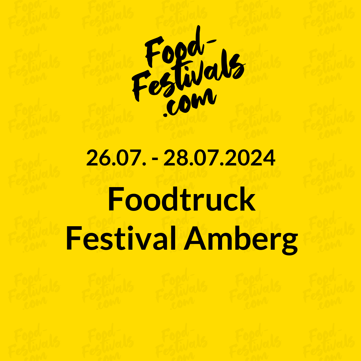 Foodtruck Festival Amberg