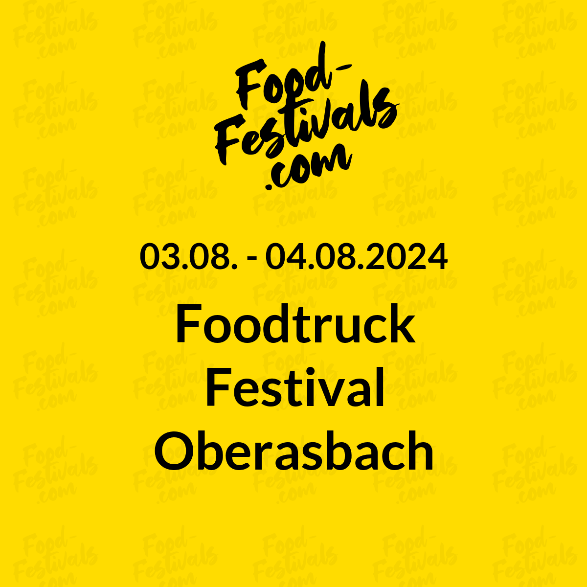 Foodtruck Festival Oberasbach