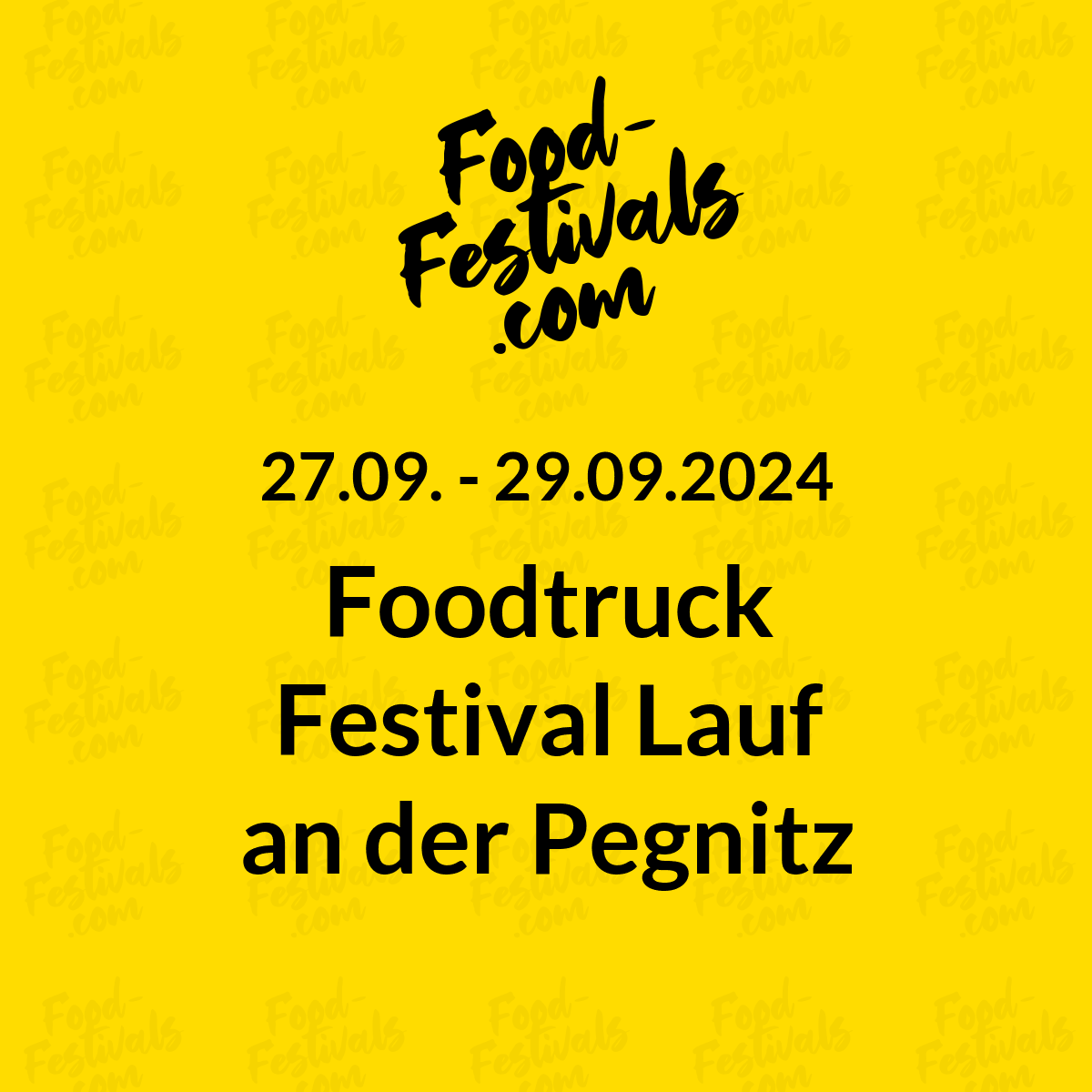 Foodtruck Festival Lauf an der Pegnitz