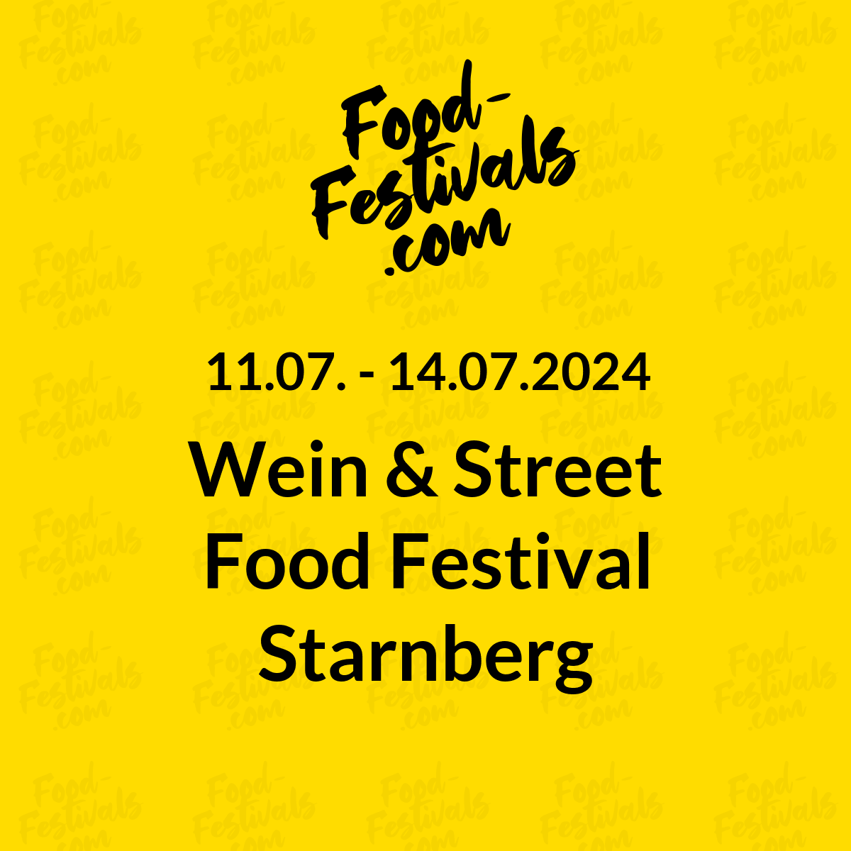 Wein & Street Food Festival Starnberg
