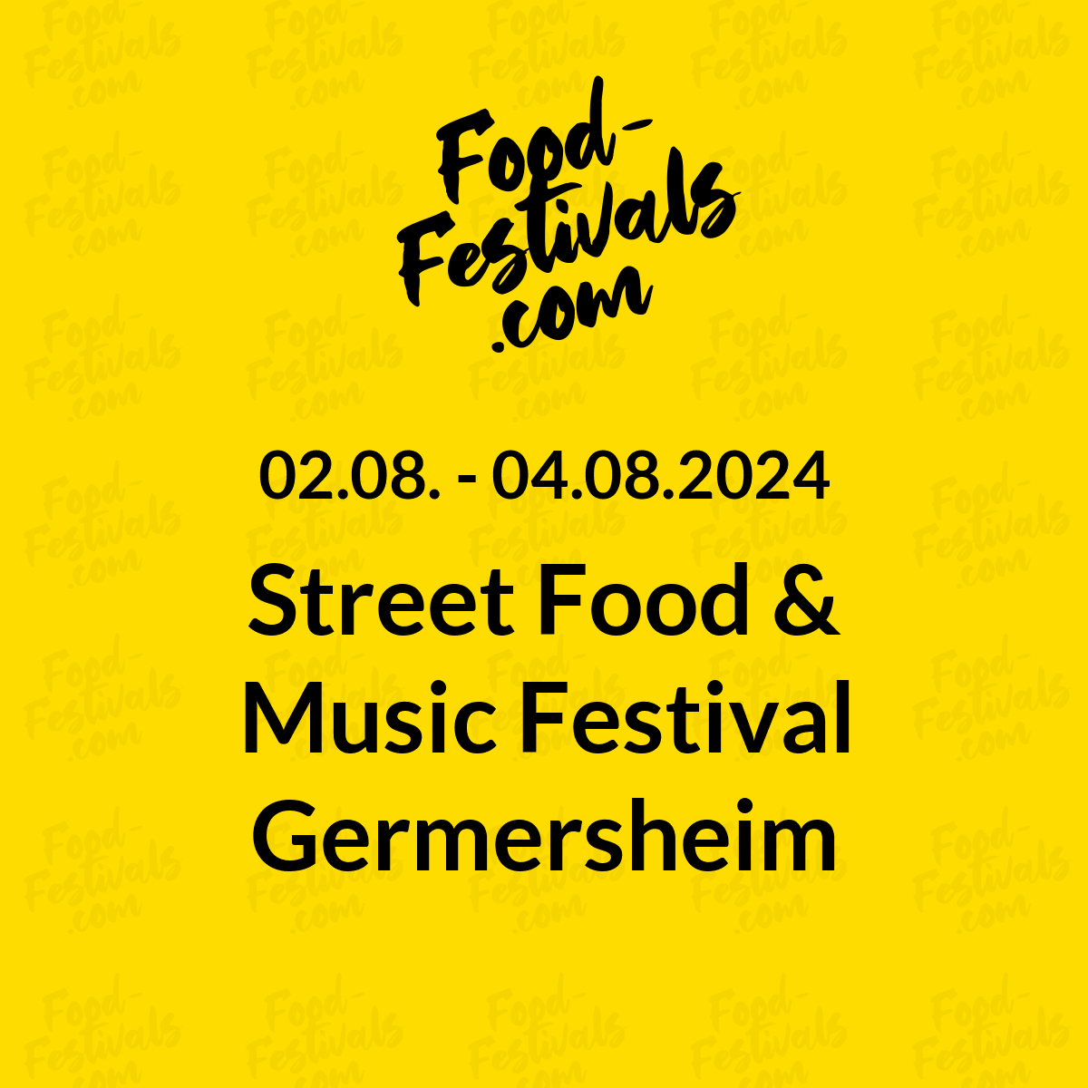 Street Food & Music Festival Germersheim