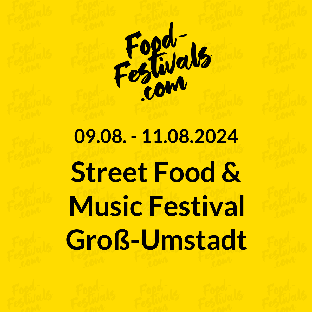 Street Food & Music Festival Groß-Umstadt
