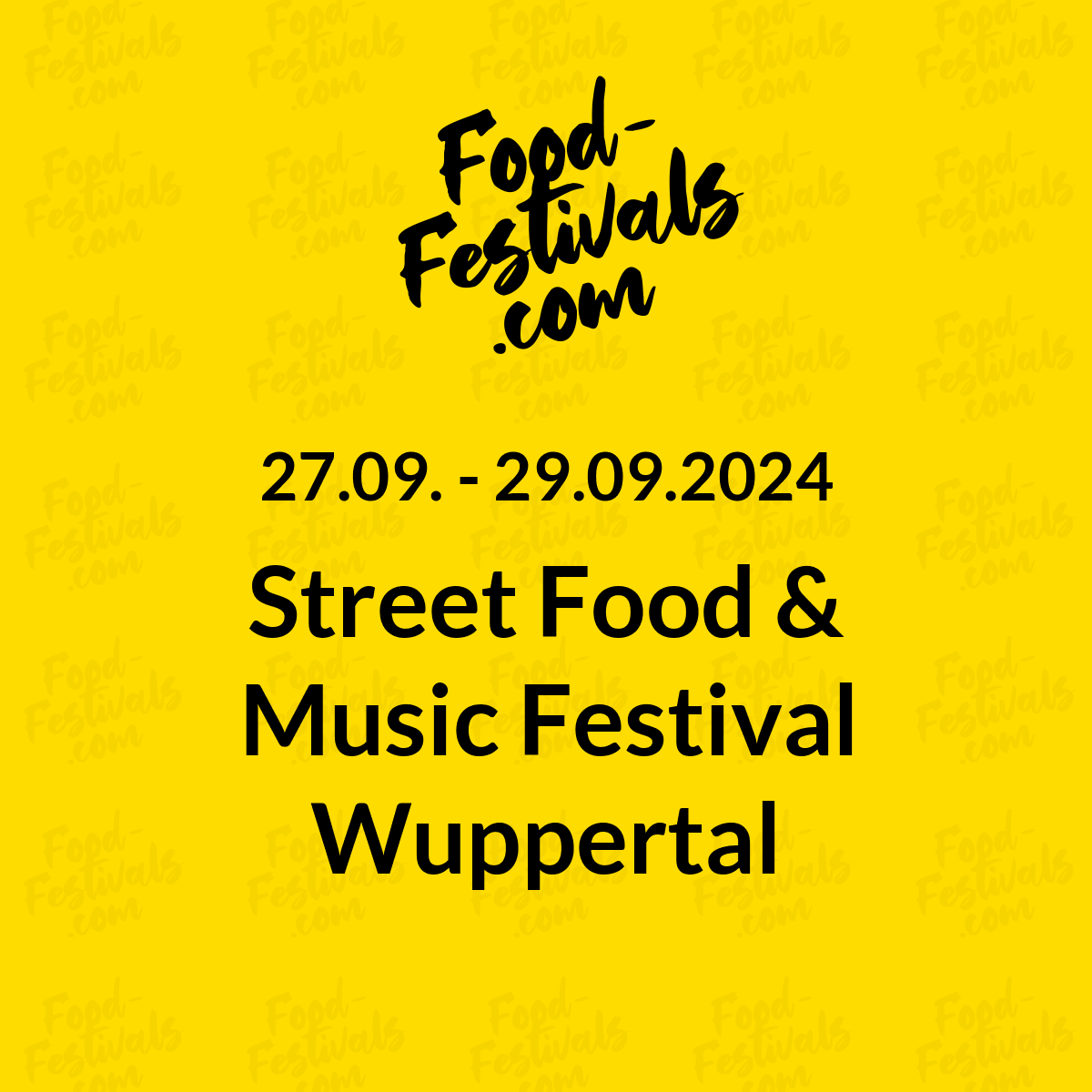 Street Food & Music Festival Wuppertal